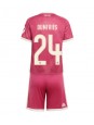 Real Madrid Denzel Dumfries #24 Alternativní dres pro děti 2026-27 Krátký Rukáv (+ trenýrky)
